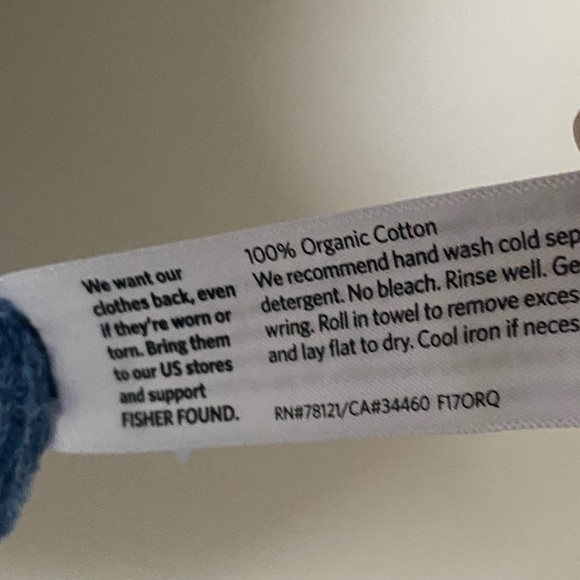 Eileen Fisher Organic Cotton Bateau 3/4 Sleeve Sweater Top - Picture 6 of 6